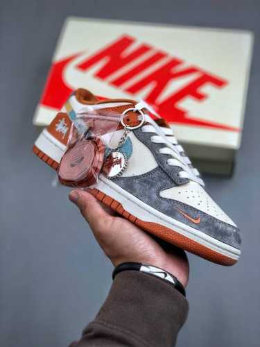 Nike Sb Dunk Low 联名款 周年高端定制 低帮休闲板鞋 Kk1333-011 #定制鞋盒 大厂纯原品质出货 超高清洁度 皮料切割干净无任何毛边 细