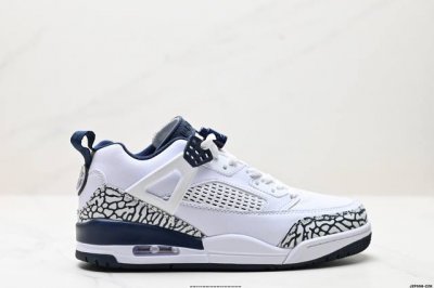 真标Nike Air Jordan Spizike Low舒适百搭 防滑耐磨 低帮 复古篮球鞋 货号:Hq3439-101 尺码:36 36.5 37.5 38