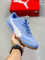 Puma Bella Ut Leather 彪马复古休闲跑步鞋 牛皮材质 真标带半码 尺码：35～45 带半码 编号：09Jjd314A27