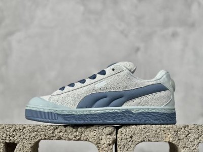 Tg 放店私 纯原 Puma Suede Xl 彪马新款面包鞋男女同款复古休闲板鞋 赠送一双鞋带 鞋身通体采用细腻的麂皮材质 厚实柔软 质感出众 鞋侧保留pum