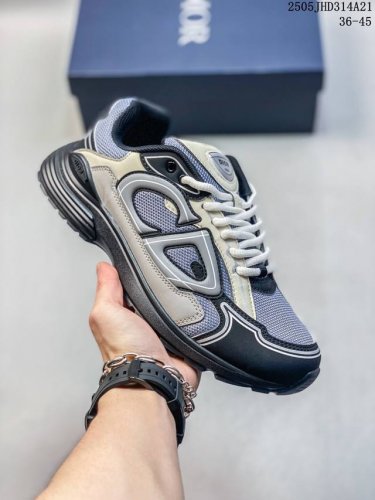迪奥Dior Homme 高奢品牌经典复古老爹鞋 夸张流线极符 外形延续当下潮流得未来感老爹鞋 货号 3Sn279Zr d码数 39 40 41 42 43 4