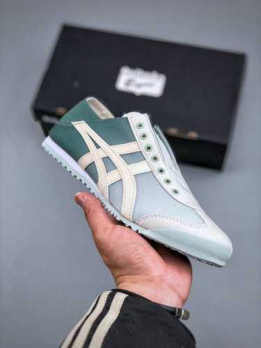220支持放店 鬼塚虎/Onitsuka Tiger Mexico 66 Slip-On 墨西哥系列复古经典百搭一脚蹬休闲运动鞋 货号：1183C262-300