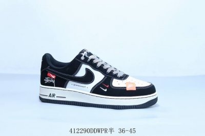 耐克 Nike Air Force 1 Af1耐克 低帮 空军一号休闲板鞋 货号 Sj6698-012 412290Ddwpr半 36-45