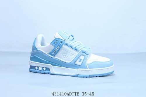 Lv路易威登Louis Vuitton Trainer Sneaker Low休闲运动文化百搭篮球板鞋 431 Adtte 35-45