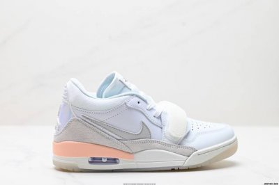 公司级三合一最强合体，多种新配色回归耐克Nike Air Jordan Legacy 312 Low”White Grey Fog Blue Red“乔丹最强三