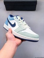 200 公司级头层！耐克Nike Air Jordan 1 Low Aj1 乔1 低帮潮流运动休闲板鞋。Aj1 低帮拼接 完美版型真头层牛皮# 内置缓震气垫 原