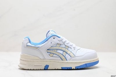 公司级asics亚瑟士春夏新款ex89男女子运动鞋时尚复古休闲鞋舒适篮球鞋 以nba球队湖人、尼克斯和凯尔特人为主题打造的ex89复古鞋款 亚瑟士asics E