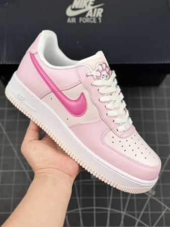 公司级nike Air Force 1 Low 白粉色 空军一号经典低帮休闲运动板鞋 原楦头原纸板 打造纯正低帮空军版型 专注外贸渠道 全掌内置蜂窝气垫 原盒配 - 点击图像关闭
