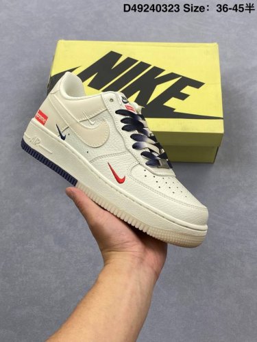 170 公司级Nike Air Force 1‘07 Lv8 原楦头原纸板 打造纯正低帮空军版型 专注外贸渠道 全掌内置蜂窝气垫 原盒配件 原厂中底钢印、拉帮完
