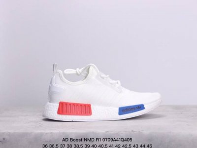 公司级ad Boost Nmd R1 经典跑鞋系列全新配色 弹力针织鞋面 原装高弹boost颗粒大底 缓震性能卓越 体质轻盈且抗冲击 整双鞋子的透气性和舒适度完