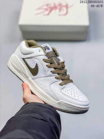 真标 耐克男士运动板鞋 Nike Air Jordan Stadium 90 Stadium 乔丹 Aj 90 篮球鞋。Jordan Stadium 90充满了 - 点击图像关闭