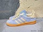 新品上市实拍 Xc版本 阿迪达斯Adidas Gazelle Indoor Trainers 羚羊内训系列低帮“浅蓝冰淇淋”Jr8029 Qqldle1634