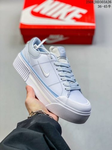 耐克男女鞋2025夏新款Court Legacy厚底增高鞋运动休闲鞋Fv55 01 尺码：见图 编码：04Jhd303A26