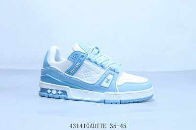 Lv路易威登Louis Vuitton Trainer Sneaker Low休闲运动文化百搭篮球板鞋 431 Adtte 35-45