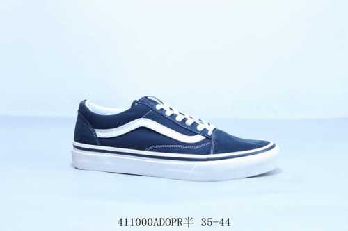 万斯 Vans范斯新款男女鞋蓝色Old Skool 36休闲鞋低帮板鞋 货号 Vn0A5Jm14W6 411000Adopr半 35-44