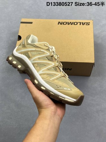 公司级Salomon Xt-Quest Adv Beige 萨洛蒙 探索者系列户外越野跑鞋 410588 28鞋面采用Sensifit贴合技术 全方位贴合包裹脚