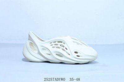 Yeezy椰子Foam洞洞鞋Slide拖鞋 厚底男女休闲沙滩凉鞋 25257Adywo 35-48