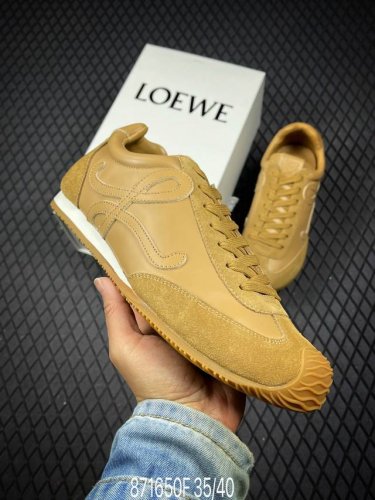 460 F支持放店 新款广东原厂 罗意威Loewe 2025 | Ballet Runner2.0 新款芭蕾舞鞋 超级棒 不对称鞋头造型，作为Loewe的标志性