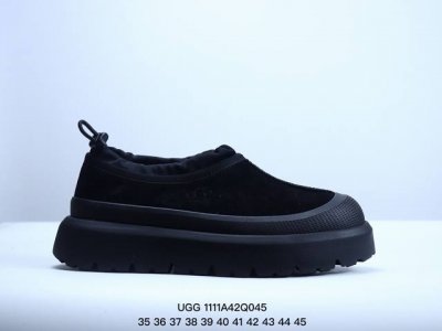 集UGG 百搭单品东莞UGG 厚底中帮 秋冬羊皮毛一体雪地靴 全鞋采用ZP同厂 隆丰A级澳洲进口羊皮毛一体 品牌代工厂生产线 完全遵循ZP工艺流程 代工厂原厂版