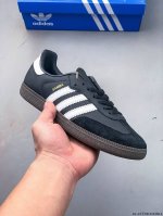 集图 二层真标 Wales Bonner X Samba Og德训鞋复古低帮休闲板鞋 0513522X14