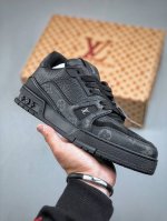 店主推荐版本 Tyler X Louis Vuitton 路易威登 Lv Trainer 联名款 低帮休闲板鞋 海淘代购同渠道品质 高端零售 外贸充正专供 原版