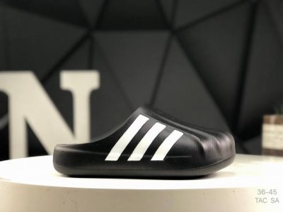 Adidas Originals Adif Om Superstar Mule 阿迪今夏爆款包头鸭鸭拖鞋 得物小红书网红达人明星同款 今夏爆款 此款以简约大方的