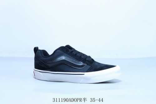 140 万斯 Vans Knu Skool 百搭休闲防滑减震低帮 板鞋男女同款Vans 面包鞋 货号 Vn000Crpbw d311190Adopr半 35-4