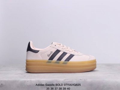 真标阿迪达斯adidas Gazelle Bold 低帮复古百搭休闲运动板鞋 货号:Ig3136 尺码:35-40 Xm0711Q625