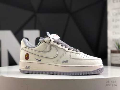 公司级带半码 耐克 Nike Air Force 1 Low 空军一号低帮运动休闲板鞋 原楦头原纸板 打造纯正空军版型 专注外贸渠道 全掌内置蜂窝气垫 原盒配件