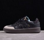 Feifei Ruan X Ad Samba Xlg Chinese New Year 桑巴舞加大厚底版系列德训风百搭松糕休闲运动板鞋“龙年黑灰薄荷蓝”Id11