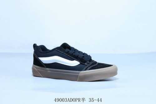 万斯 Vans Knu Skool 百搭休闲防滑减震低帮 板鞋男女同款Vans 面包鞋 货号 Vn0006Ycb45 49003Adopr半 35-44