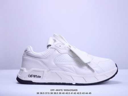公司级off-White 新款圆头系带低帮运动小白鞋跑步鞋多色拼色运动休闲鞋 尺码:36-45 Xm 5Q405 - 点击图像关闭