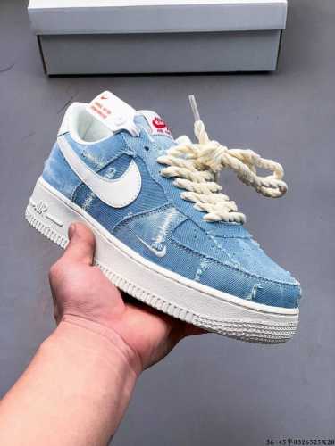 140 真标半码！耐克Nike Air Force 1 Low 空军一号低帮经典百搭休闲板鞋 0326525X20