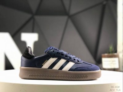 160 真标带半码阿迪达斯三叶草Adidas Originals Sambae W桑巴舞系列绅士德训足球风百搭低帮休闲运动板鞋 货号:Ie9179 尺码:36