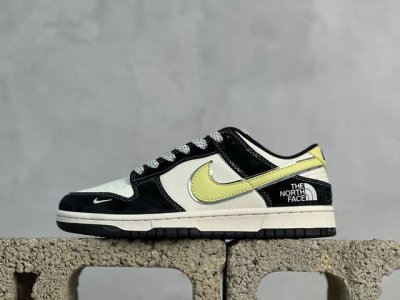 260 放店私Nk Sb Dunk Low 北面联名 米黑黄勾 周年高端定制 低帮休闲板鞋 Xx3168-113 #定制鞋盒 大厂纯原品质出货 超高清洁度 皮料