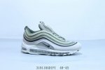 耐克 Nike Air Max 97 Og Qs 子弹系列新配色 复古全掌气垫运动跑步鞋 310 Adipi 40-45