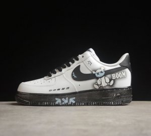 Nk Air Force 1'07 Low 二次元主题 Kaws小熊喷绘 空军一号低帮休闲板鞋 ZH0316-037 打造纯正空军版型#专注外贸渠道 全掌内置蜂