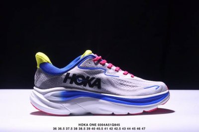 200 红卡系列 爆款上市 Hoka One One Cii Fton 克里夫顿 鞋面织物合成革。鞋底采用Eva板材发泡 脚感舒适 减震耐磨透气跑步运动鞋 尺码