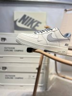 公司级头层 Nk Air Force 1'07 Low 空军一号低帮休闲板鞋 #定制皮料 原楦原纸板 纯正空军版型 高清洁度 内置全掌气垫Sc9207 Aa77
