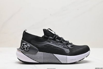 公司级under Armour Hovr Phantom 3 安德玛舒适减震防滑 低帮 休闲跑步鞋 采用透气网眼鞋面搭配外翻式鞋口 为脚跟区域营造出色舒适度 原