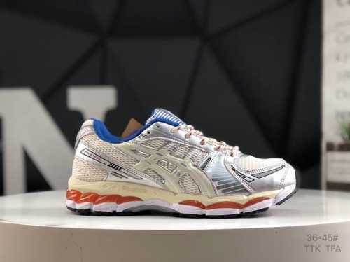 亚瑟士 Asics Gel-Kayano 12.1 纯原版本亚瑟士运动休闲透气专业跑鞋 采用工程弹性双层再生针织密度鞋面材质 后跟3D可视Gel缓震乳胶物料 升