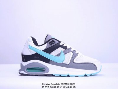 真标耐克air Max Correlate 气垫缓震耐磨运动鞋时尚潮流休闲透气跑步鞋 选用网眼鞋面，脚感舒适透气。鞋舌、鞋侧及后跟处饰有品牌标识，简约大气又时尚