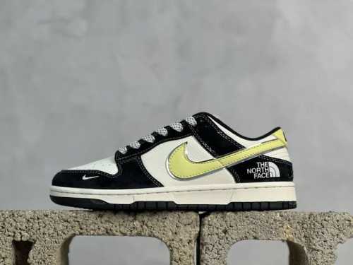 260 放店私Nk Sb Dunk Low 北面联名 米黑黄勾 周年高端定制 低帮休闲板鞋 Xx3168-113 #定制鞋盒 大厂纯原品质出货 超高清洁度 皮料