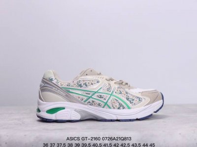 公司级亚瑟士gt-2160系列运动休闲透气专业跑鞋 鞋面的包裹性 延展性相当好 鞋头位置双层镂空能保证一定的透气性 鞋底柔软也能够兼具支撑性 采用经典鞋型 融入