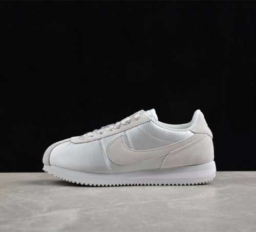 Nk Classic Cortez Leather 阿甘复古初代皮革慢跑鞋 Fv5420-001 #缓震防滑耐磨同源头层皮料 原厂模具 公司级标准检验qc 完美