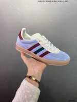 120 Adlidas Originals Gazelle Indoor ”橘红“ 这款阿迪达斯运动鞋是 1979年 Gazelle Indoor 运动鞋的复