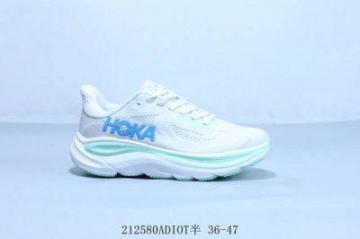 Hoka Clifton 8 Wide 轻盈系列缓震透气跑鞋 #新系列中底依旧是经典的模压Eva材料212580Adiot半 36-47