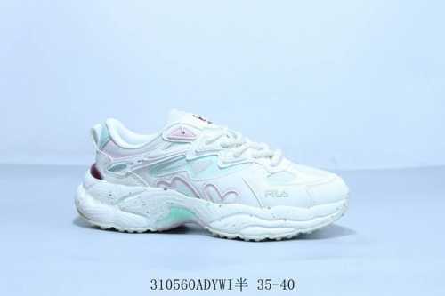200 斐乐Fila Fila斐乐 蕨草复古百搭厚底 运动板鞋 310560Adywi半 35-40