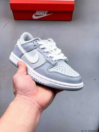 130 耐克Nike Sb Dunk Low Pro经典百搭休闲滑板鞋小童鞋 0325281F18 - 点击图像关闭