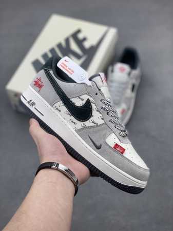 本地自取210 海外限量发售！公司级Nike Air Force 1 '07 Low 空军一号 低帮 运动鞋 休闲鞋 折边针车 工艺难度大 原楦头原纸板 原装鞋 - 点击图像关闭
